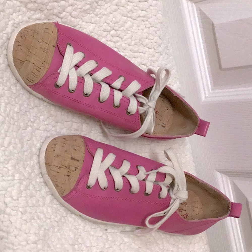 KORK-EASE SNEAKERS TENNIES, PINK 7.5M